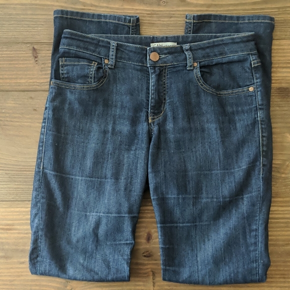 CAbi Denim - CABI  Lou Lou Straight Leg Style 334 JEANS